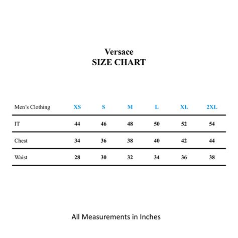 versace 42|versace size chart.